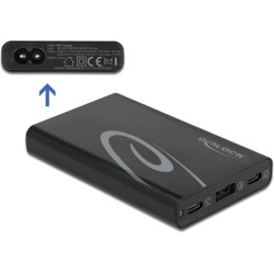 Delock USB Charger 2 x USB Type-C™ PD 3.0 + 1 x USB Type-A with 60 W