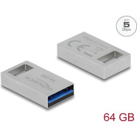 Delock USB 5 Gbps Memory Stick 64 GB - Metal Housing