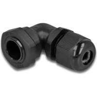 Delock Cable Gland 90° angled PG9 black