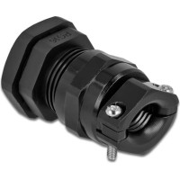 Delock Cable Gland PG16 with strain relief and bending protection black