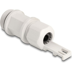 Delock Cable Gland M28 with cable tie fastening grey