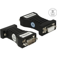 Delock Isolator RS-232 D-Sub 9 female to RS-232 D-Sub 9 male TXD, RXD, RTS, CTS, GND galvanic isolation 2.5 kV