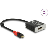 Delock Adapter USB Type-C&trade; male to DisplayPort female (DP Alt Mode) 8K 30 Hz
