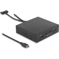 Delock 3.5″ USB 3.2 Gen 2 Front Panel 2 x USB Type-C™ + 2 x USB Type-A
