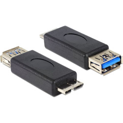 Delock Adapter USB 3.0-A female  micro USB 3.0-B male