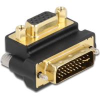 Delock Adapter VGA female to DVI 24+5 pin male 270° angled