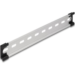 Delock DIN Rail 35 x 7.5 mm (25 cm) Aluminium