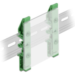 Delock DIN rail clip for PCB 85 mm 4 pieces