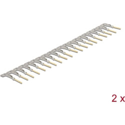 Delock Crimp contacts for D-Sub HD crimp male 40 pieces
