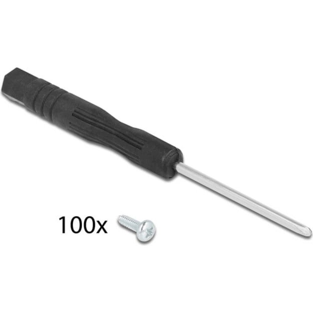 Delock Mounting Kit for fiber optic adapters (SC, LC, ST)