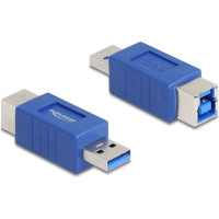 Delock USB 5 Gbps Adapter USB Type-A male to USB Type-B female (crossed)