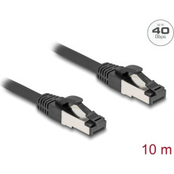 Delock RJ45 Network Cable Cat.8.1 S/FTP 10 m up to 40 Gbps black