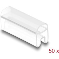 Delock Cable Marker for cable diameter 2 - 4 mm 50 pieces transparent