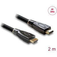 Delock High Speed HDMI with Ethernet Cable 4K 30 Hz 2 m