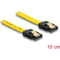 Delock SATA 6 Gb/s Cable 10 cm yellow