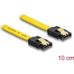 Delock SATA 6 Gb/s Cable 10 cm yellow