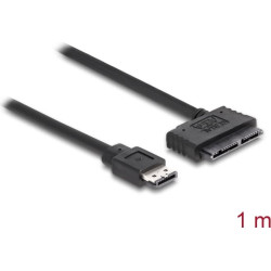 Delock Cable eSATAp > Micro SATA 16pin 1m