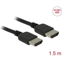 Delock Premium HDMI Cable 4K 60 Hz 1.5 m