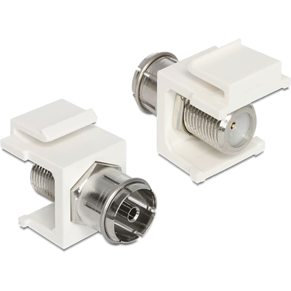 Delock Keystone module IEC female > F female