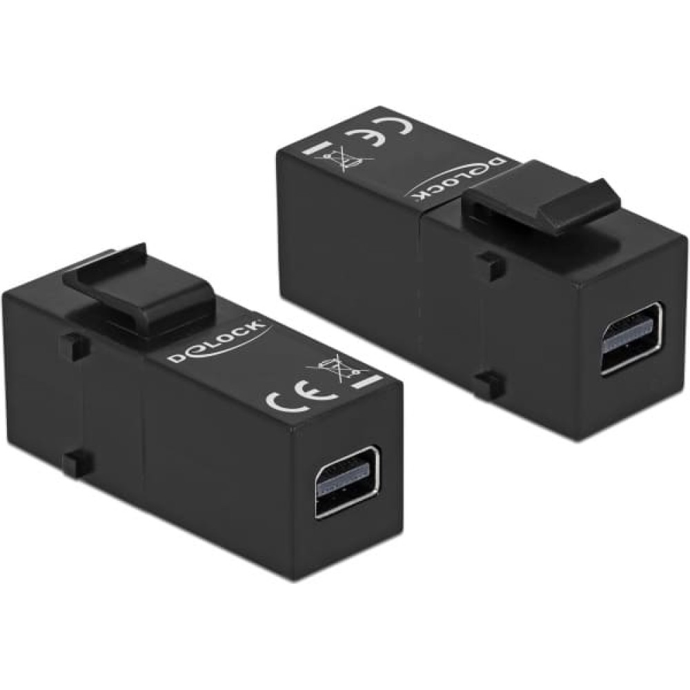 Delock Keystone Module mini DisplayPort female > mini DisplayPort female