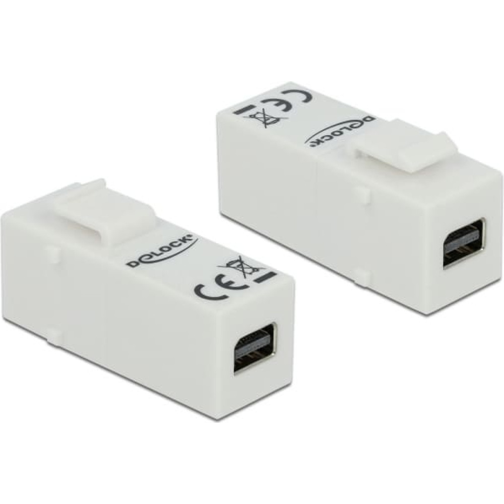 Delock Keystone Module mini DisplayPort female > mini DisplayPort female