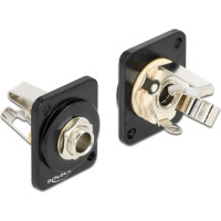 Delock D-Type Module 6.35 mm 3 pin stereo jack to solder connector