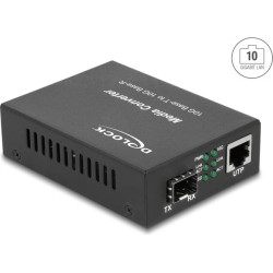 Delock Media Converter 10GBase-R SFP+ to 10GBase-T RJ45