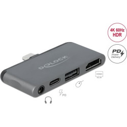 Delock Mini Docking Station for iPad Pro / Mobile Devices with 4K 60 Hz