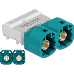 Delock HSD Z plug 2 x PCB