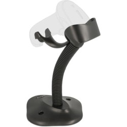 Delock Barcode Scanner stand with holder flexible black