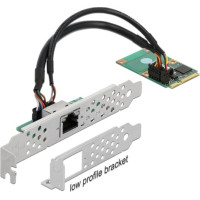 Delock Mini PCIe I/O PCIe full size 1 x RJ45 Gigabit LAN