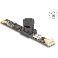 Delock USB 2.0 Camera Module 5 mega pixel IMX179QQH5-C Sony® Starvis™ 80° V51 fix focus