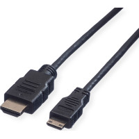Value HDMI High Speed Cable + Ethernet, A - C, M/M, 2 m