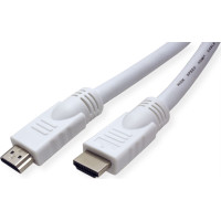 Value HDMI High Speed Cable + Ethernet, M/M, white, 20 m