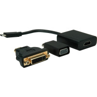 Value Type C - VGA / HDMI / DVI Adapter, M/F