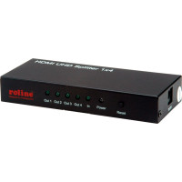 Roline HDMI Splitter, 4K, 4-way