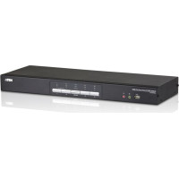 Aten CS1644A KVM Switch Dual-View DVI, USB, Audio, USB-Hub, 4 Ports