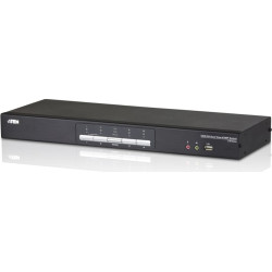 Aten CS1644A KVM Switch Dual-View DVI, USB, Audio, USB-Hub, 4 Ports