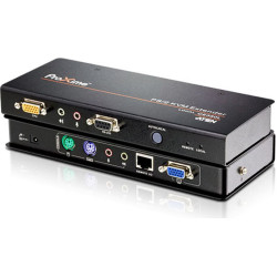 Aten CE350 KVM-Verlängerung für PS/2-Eingabegeräte und VGA-Grafik, Audio, RS-232 (150 m)