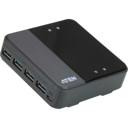 Aten US434 USB 3.0-Peripheriegeräte-Switch mit 4Ports