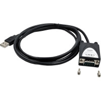 Exsys EX-1311-2 USB 2.0 zu 1 x Seriell RS-232 1.8 Meter Kabel mit 9 Pin Stecker LED Anzeige