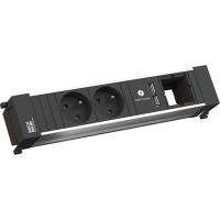 Bachmann POWER FRAME 2xUTE 1xUSB 1xCM power 0.2m GST18
