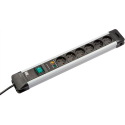Bachmann CONNECTUS 6xUTE 1xSPD 1xSchalter Strom 2,0m CEE7/7