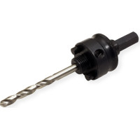 Bachmann centring tool for hole saw