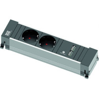 Bachmann POWER FRAME Small 2x earthing contact 1x USB charger