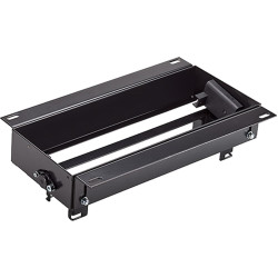 Bachmann TOP FRAME UT 4gang without flap housing black