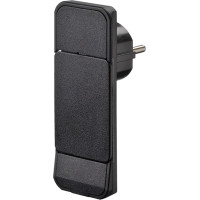Bachmann SMART PLUG earthing contact mounting plug, black