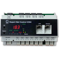 Gude 2304-1 Remote I/O 8xIn 8xOut 1xSensorport, Hutschiene (DIN Rail)