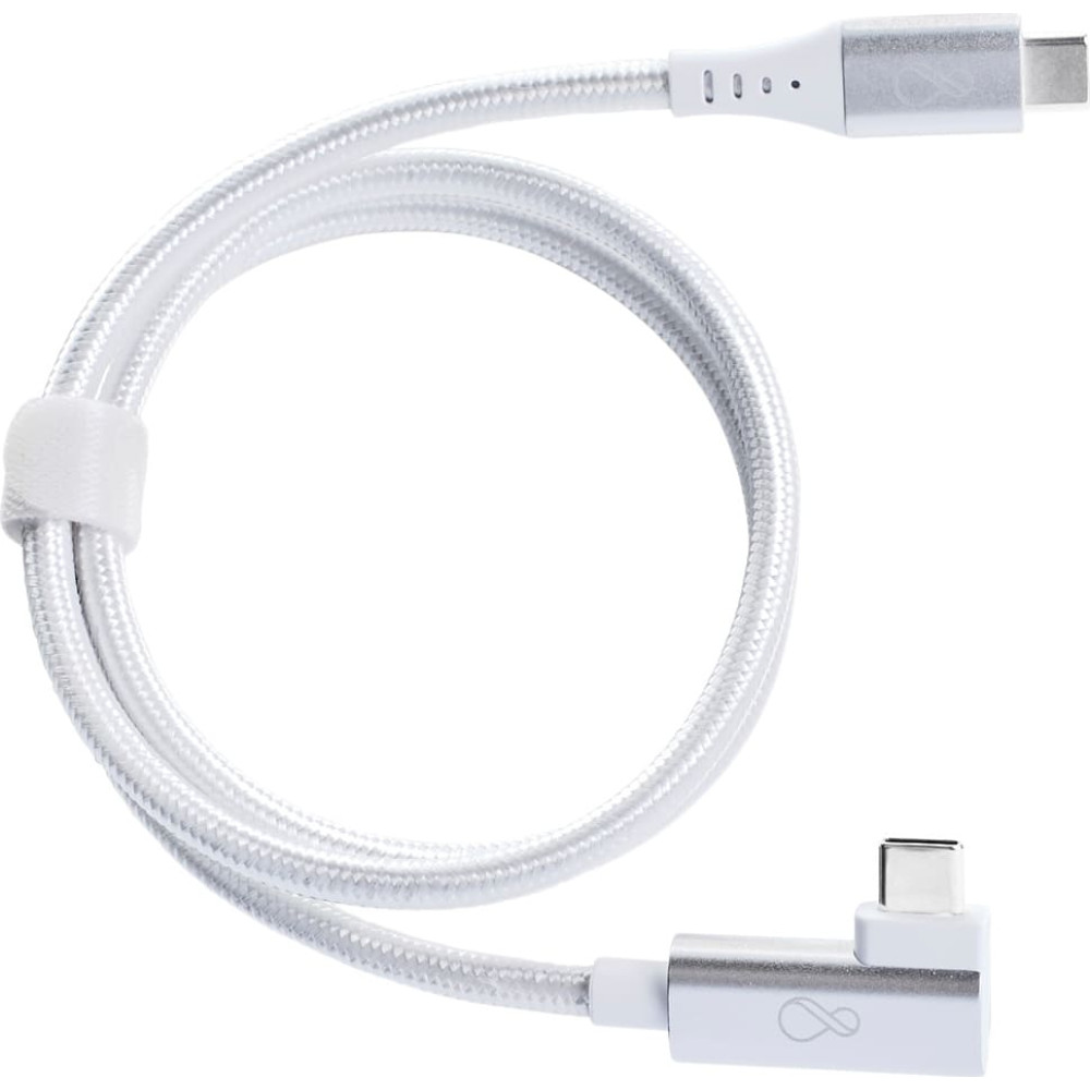 Bachmann Ochno USB-C cable angled 0,7m silver