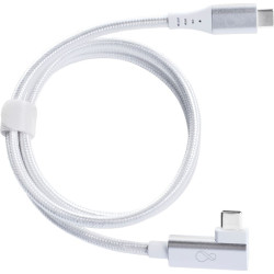 Bachmann Ochno USB-C cable angled 0,7m silver
